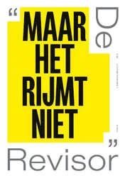 Omslag van Revisor 39