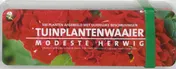 Omslag van Tuinplantenwaaier