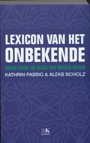 Omslag van Lexicon van het onbekende