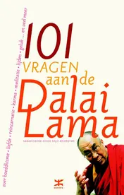 Omslag van 101 Vragen aan de Dalai Lama