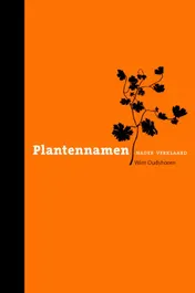 Omslag van Plantennamen nader verklaard