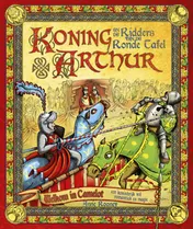 Omslag van Koning Arthur en de ridders van de ronde tafel