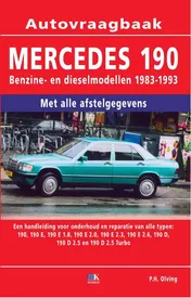 Omslag van Mercedes 190 Benzine- en dieselmodellen 1983-1993