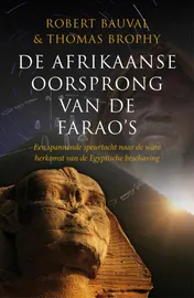 Omslag van De Afrikaanse oorsprong van de farao's