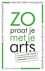 Omslag van Zo praat je met je arts