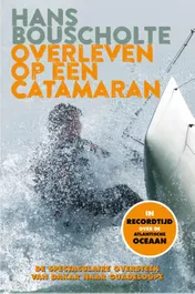 Omslag van Overleven op een catamaran
