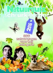 Omslag van Natuurquiz scheurkalender 2016