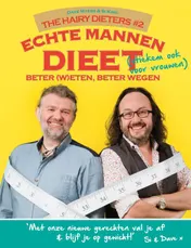 Omslag van Echte mannen dieet beter (w)eten, beter wegen