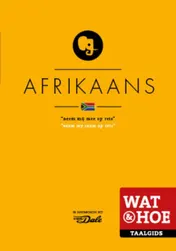 Omslag van Afrikaans