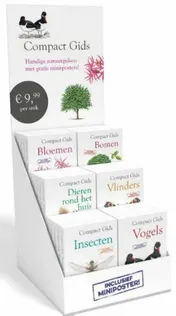 Omslag van Compact Gidsen met 6 titels+backcard