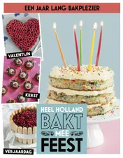 Omslag van Heel Holland Bakt mee Feest