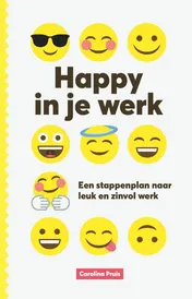 Omslag van Happy in je werk