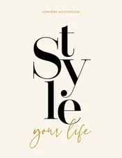 Omslag van Style your Life