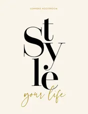 Omslag van Style your Life