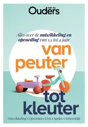 Omslag van Van peuter tot kleuter