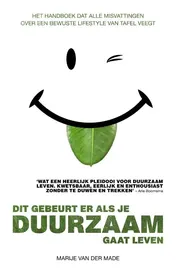 Omslag van Dit gebeurt er als je duurzaam gaat leven