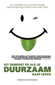 Omslag van Dit gebeurt er als je duurzaam gaat leven