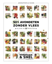 Omslag van 50x avondeten zonder vlees