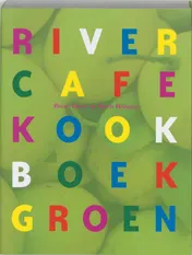 Omslag van River cafe kookboek groen
