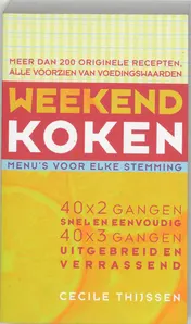 Omslag van Weekendkoken