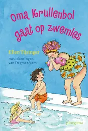 Omslag van Oma Krullenbol gaat op zwemles