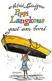 Omslag van Pippi Langkous gaat aan boord