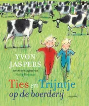 Omslag van Ties en Trijntje op de boerderij
