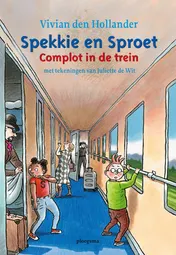 Omslag van Spekkie en Sproet: Complot in de trein