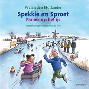 Omslag van Spekkie en Sproet: Paniek op het ijs