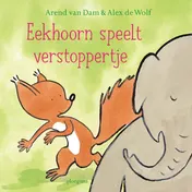 Omslag van Eekhoorn speelt verstoppertje