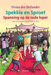 Omslag van Spekkie en Sproet: Spanning op de rode loper