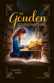 Omslag van De gouden schrijfmachine