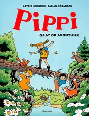 Omslag van Pippi gaat op avontuur
