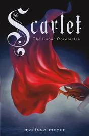 Omslag van De Lunar chronicles Scarlet