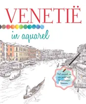 Omslag van Venetië in aquarel