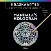 Omslag van Kraskaarten Mandala's hologram