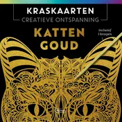 Omslag van Kraskaarten Katten Goud