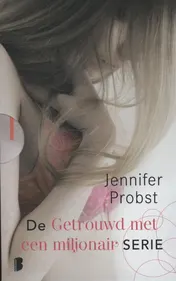 Omslag van De getrouwd met een miljonair-serie in cadeaubox