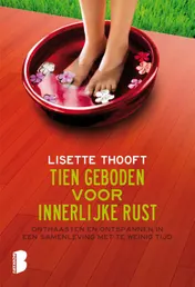 Omslag van Tien geboden voor innerlijke rust
