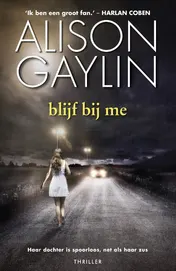Omslag van blijf bij me