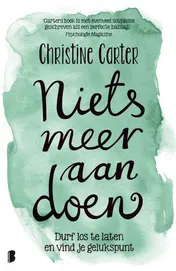 Omslag van Niets meer aan doen