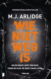 Omslag van Wie niet weg is