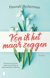 Omslag van Kon ik het maar zeggen