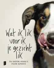 Omslag van Wat ik lik voor ik je gezicht lik
