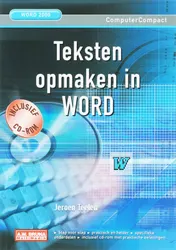 Omslag van Teksten opmaken in Word