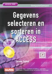 Omslag van Gegevens selecteren en sorteren in Access