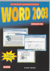 Omslag van Word 2003