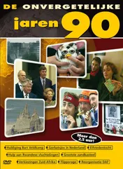 Omslag van De onvergetelijke jaren 90