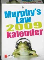 Omslag van Murphy's Law-kalender 2009