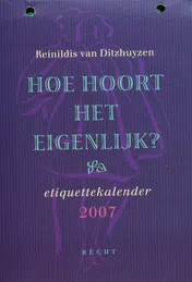 Omslag van 2007 Etiquettekalender